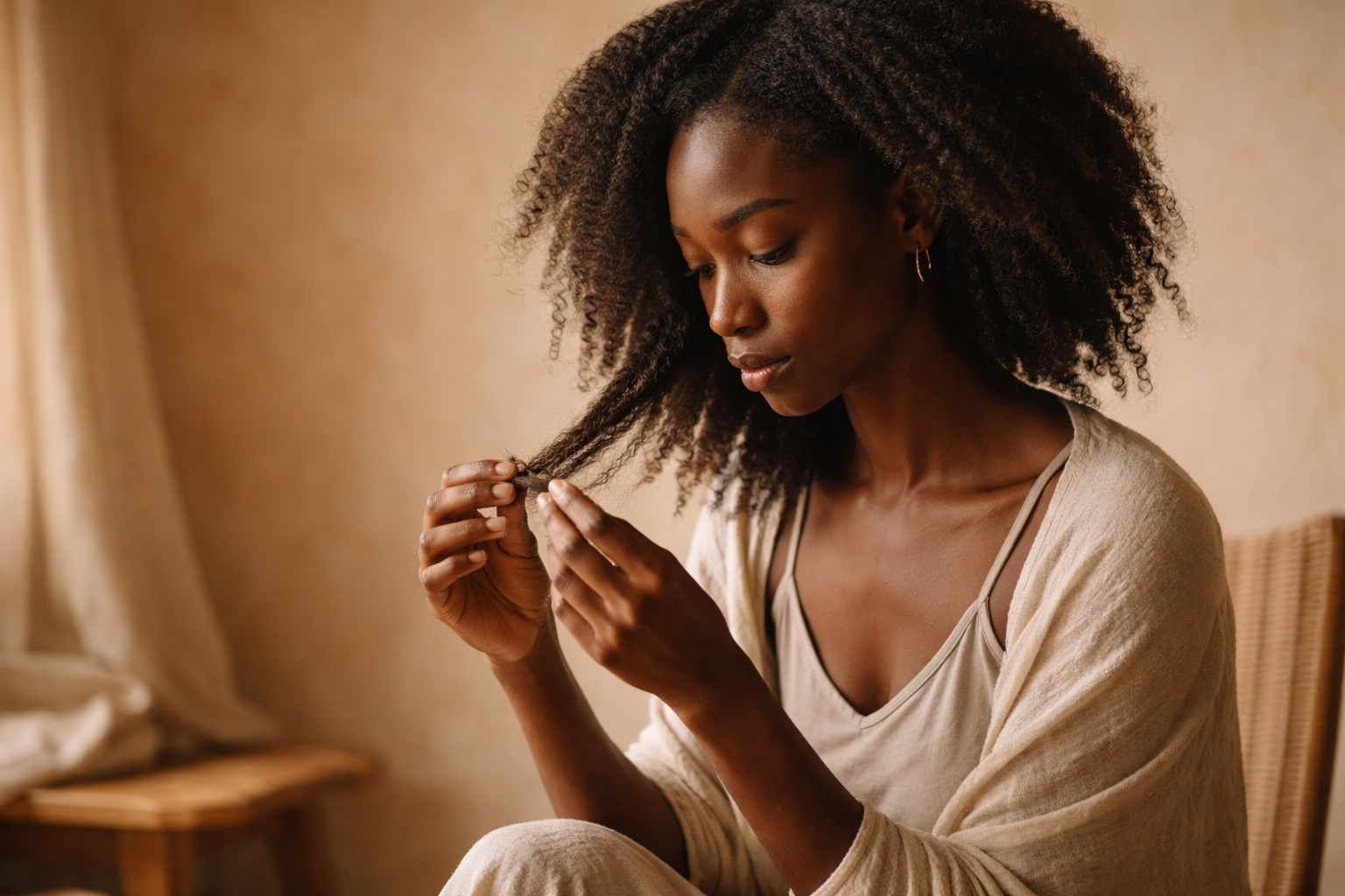 Pourquoi tes cheveux poussent… mais tu ne gardes pas la longueur