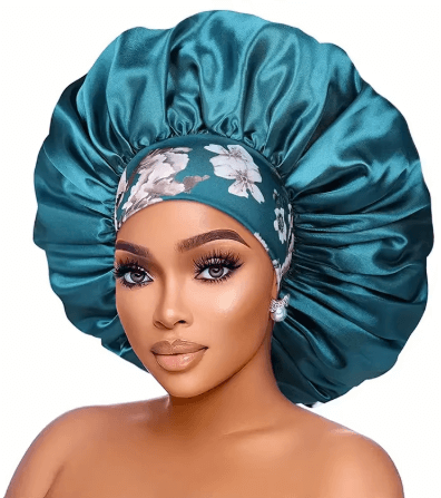 Bonnet de nuit en satin