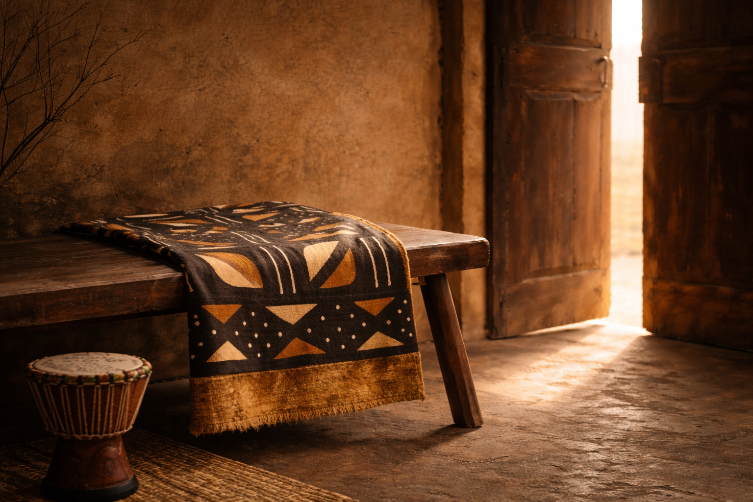 Tissu bogolan — Kanfura